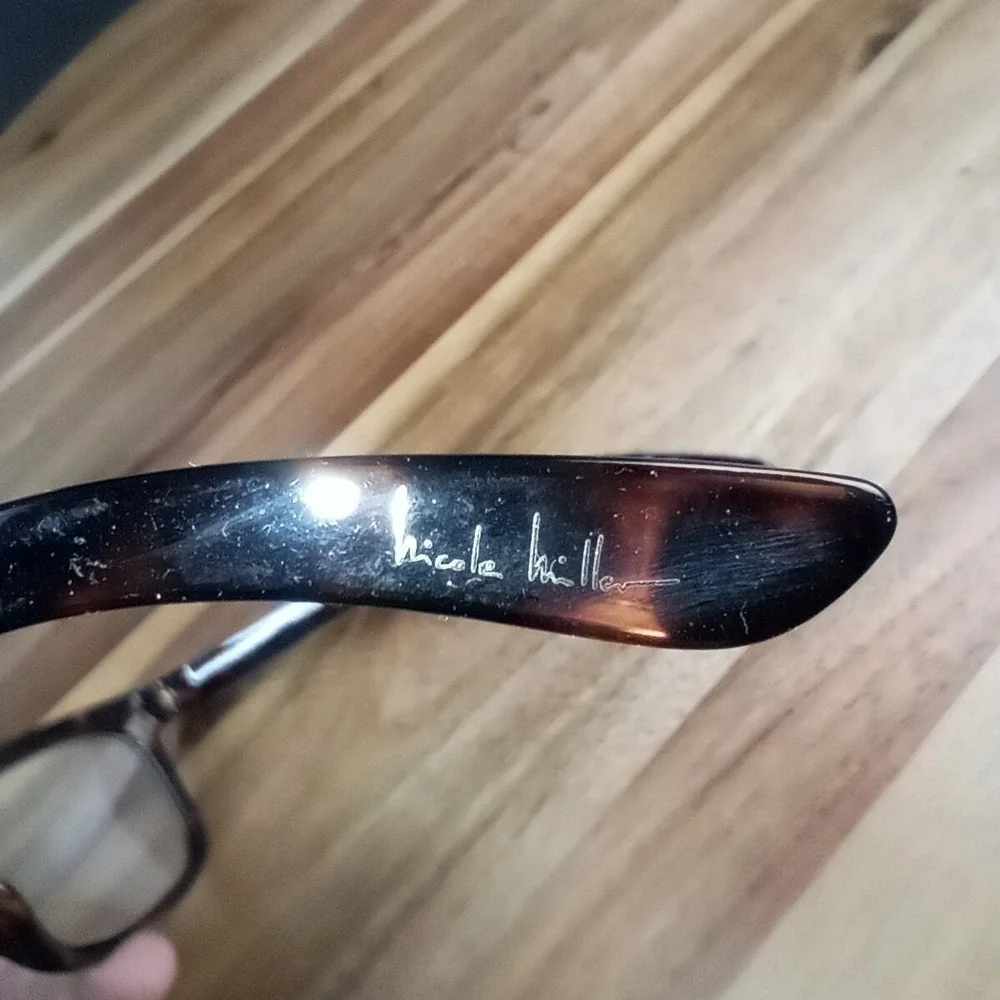Nicole Miller Reading Glasses FRAMES ONLY NM2068 +2.00 Tortoise‎ Shell Brown